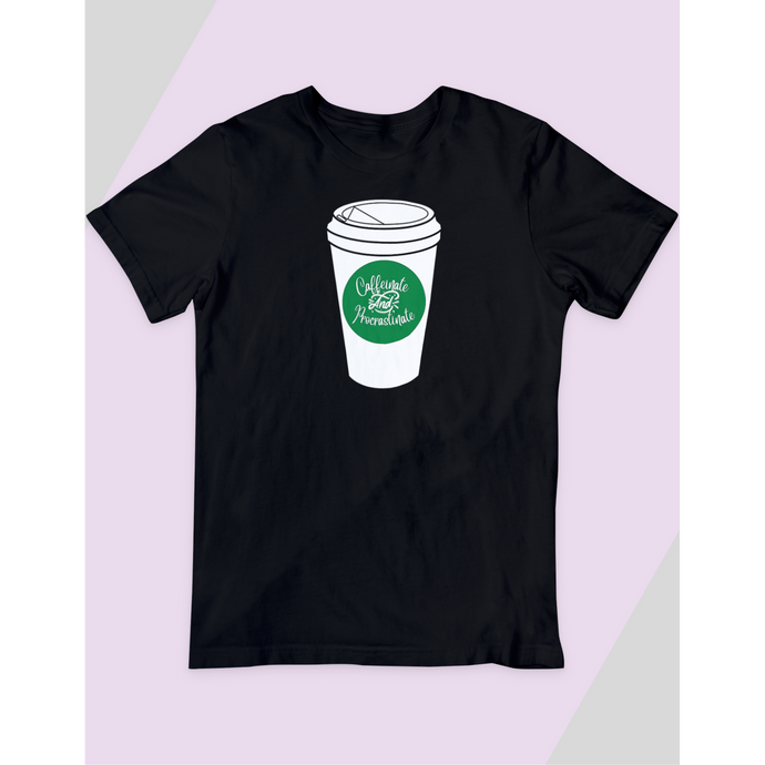 Caffeinate And Procrastinate T-Shirt-Top-Ewa Squared Boutique