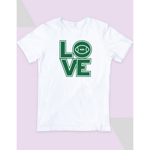 Love Philadelphia Football T-Shirt-Top-Ewa Squared Boutique