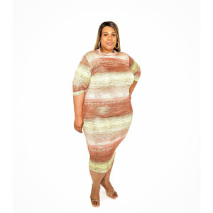 Luminous Midi Dress-Ewa Squared Boutique