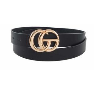 Metal G Buckle Belt-Accessory-Ewa Squared Boutique