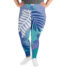 Load image into Gallery viewer, Purple Indulgence Plus Size Leggings-Ewa Squared Boutique