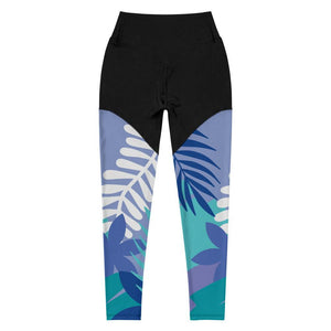 Purple Indulgence Sports Leggings-Ewa Squared Boutique