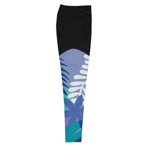 Purple Indulgence Sports Leggings-Ewa Squared Boutique