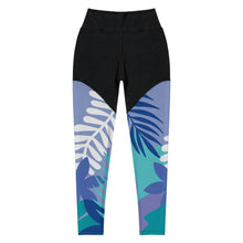 Load image into Gallery viewer, Purple Indulgence Sports Leggings-Ewa Squared Boutique