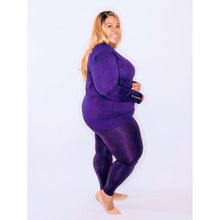Load image into Gallery viewer, Purple Power Sleeve Sweater-Top-Ewa Squared Boutique